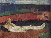 Paul Gauguin The loss of virginity Spain oil painting artist